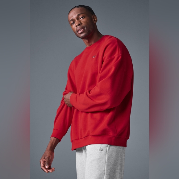 Alo Yoga Unisex Accolade Crew Neck Pullover - Picture 4 of 8